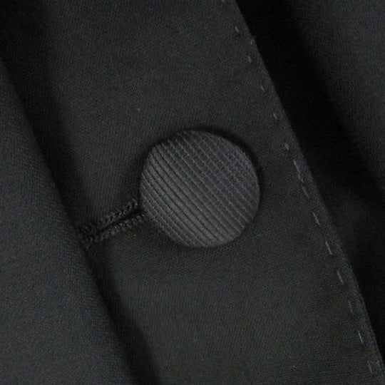 DOLCE&GABBANA tailored jacket G2PO0T Outer: 98% virgin wool, Outer: 2% elastane (polyurethane), Lining: 100% silk black mens 48 Used Authentic