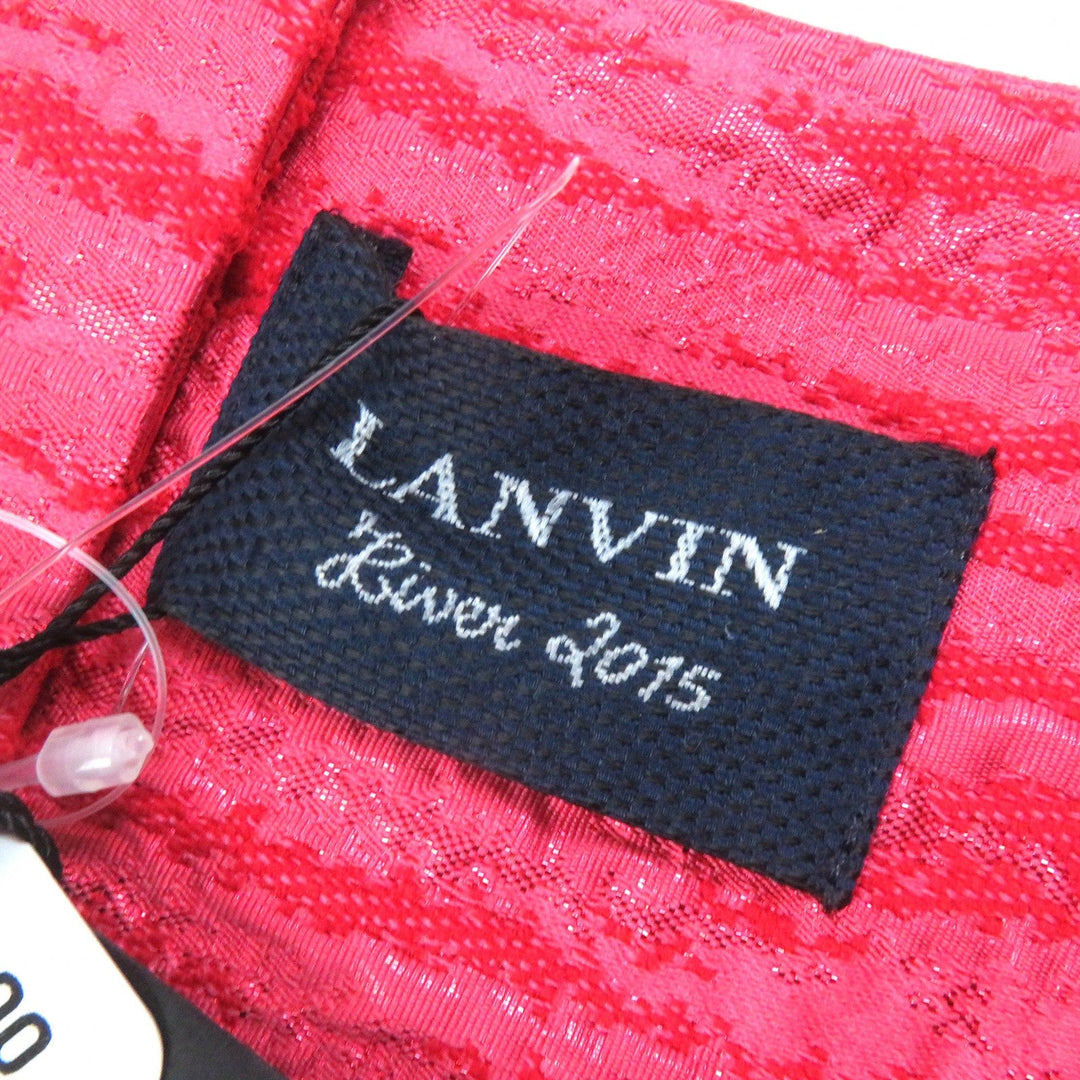 LANVIN one piece Outer: 11% polyamide, Outer: 39% polyester, Outer: 25% wool, Outer: 25% acrylic, Lining: 100% silk Red pink type Women 34 Used Authentic