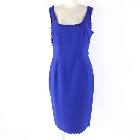 LANVIN one piece Main: 63% polyamide, Main: 32% cotton, Main: 5% elastane blue Women 40 Used Authentic