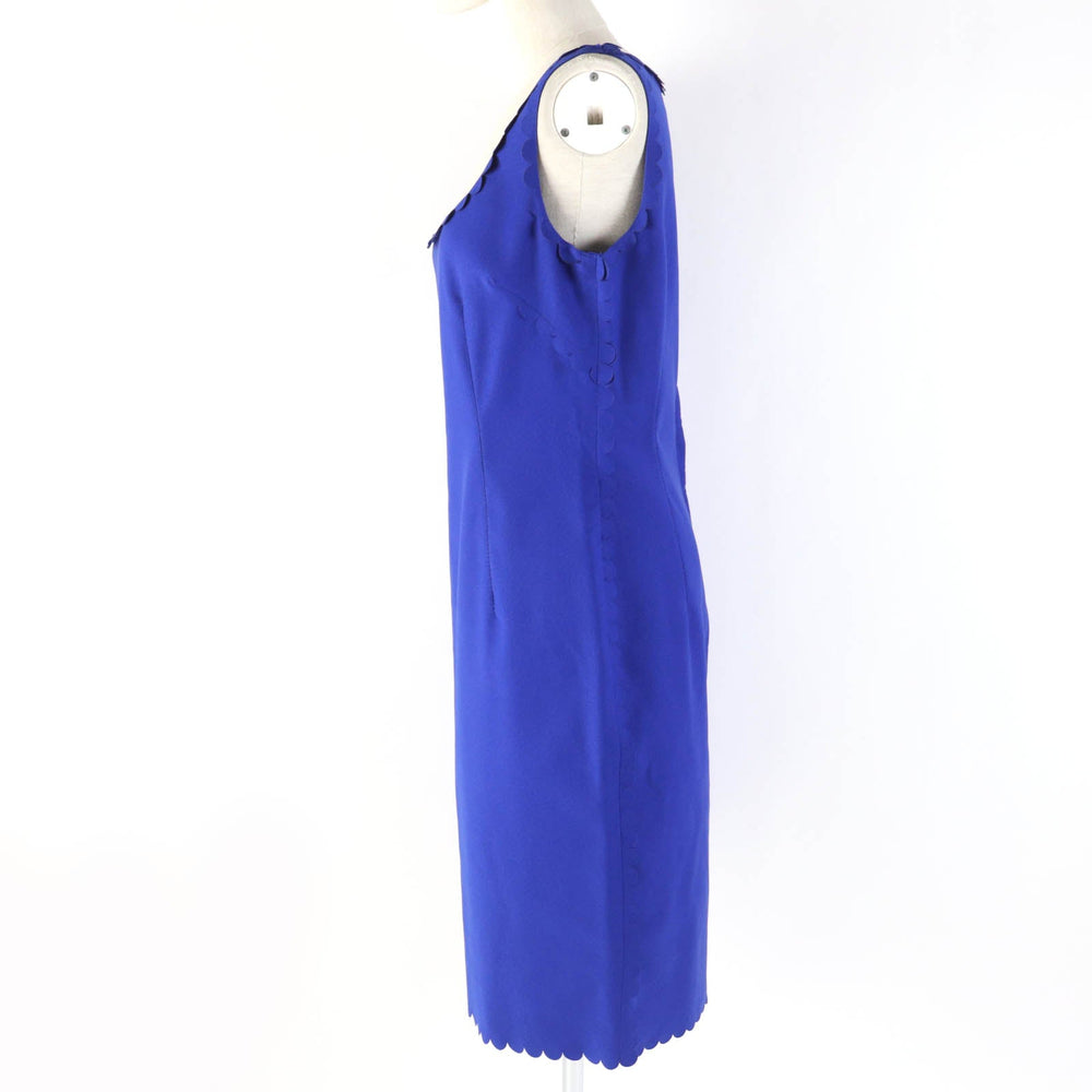 LANVIN one piece Main: 63% polyamide, Main: 32% cotton, Main: 5% elastane blue Women 40 Used Authentic