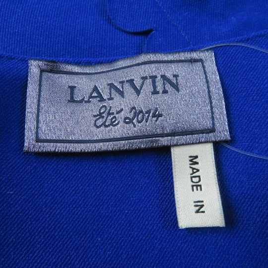 LANVIN one piece Main: 63% polyamide, Main: 32% cotton, Main: 5% elastane blue Women 40 Used Authentic