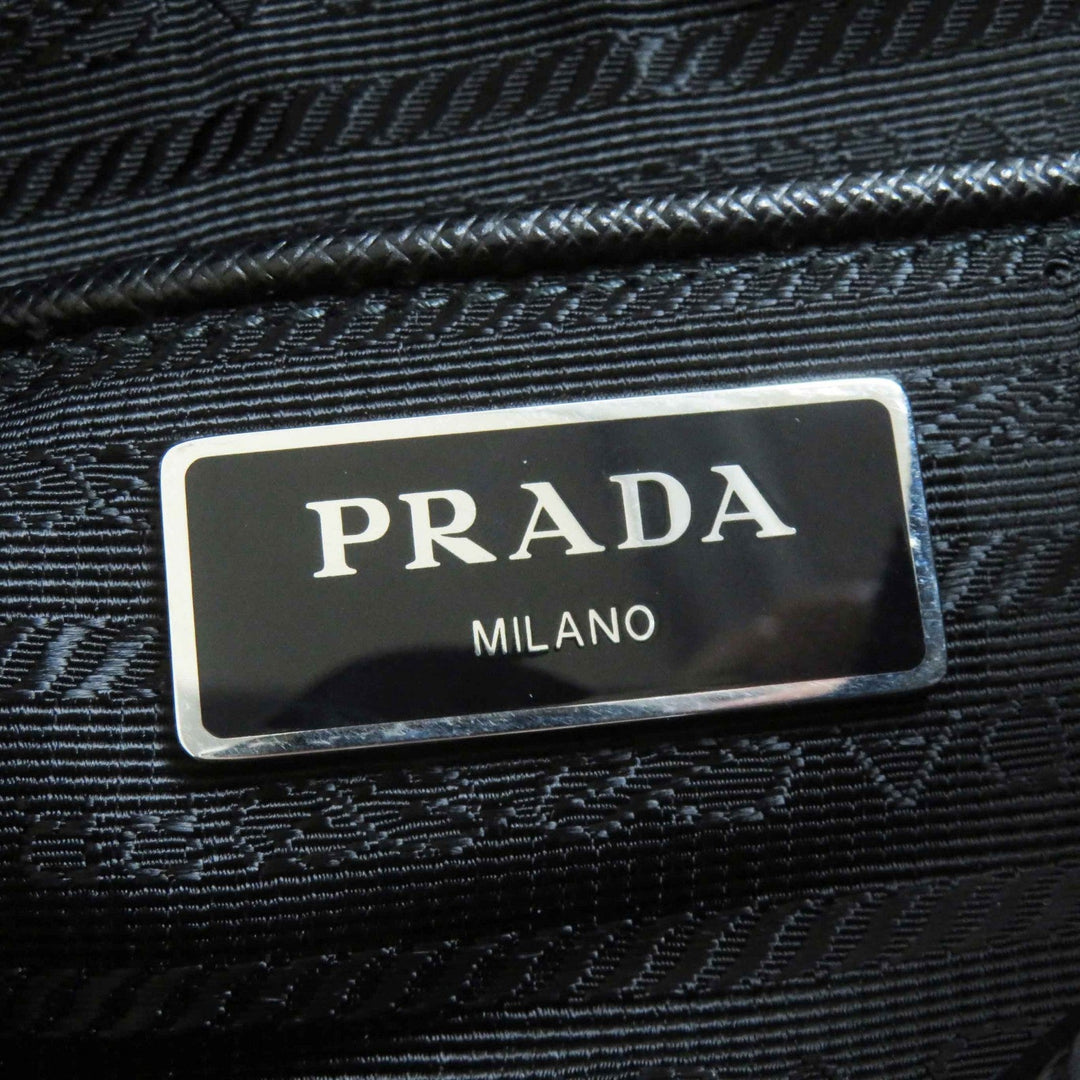 PRADA Shoulder Bag 1BD953 Main: Nylon black RE-NYLON Women Used Authentic