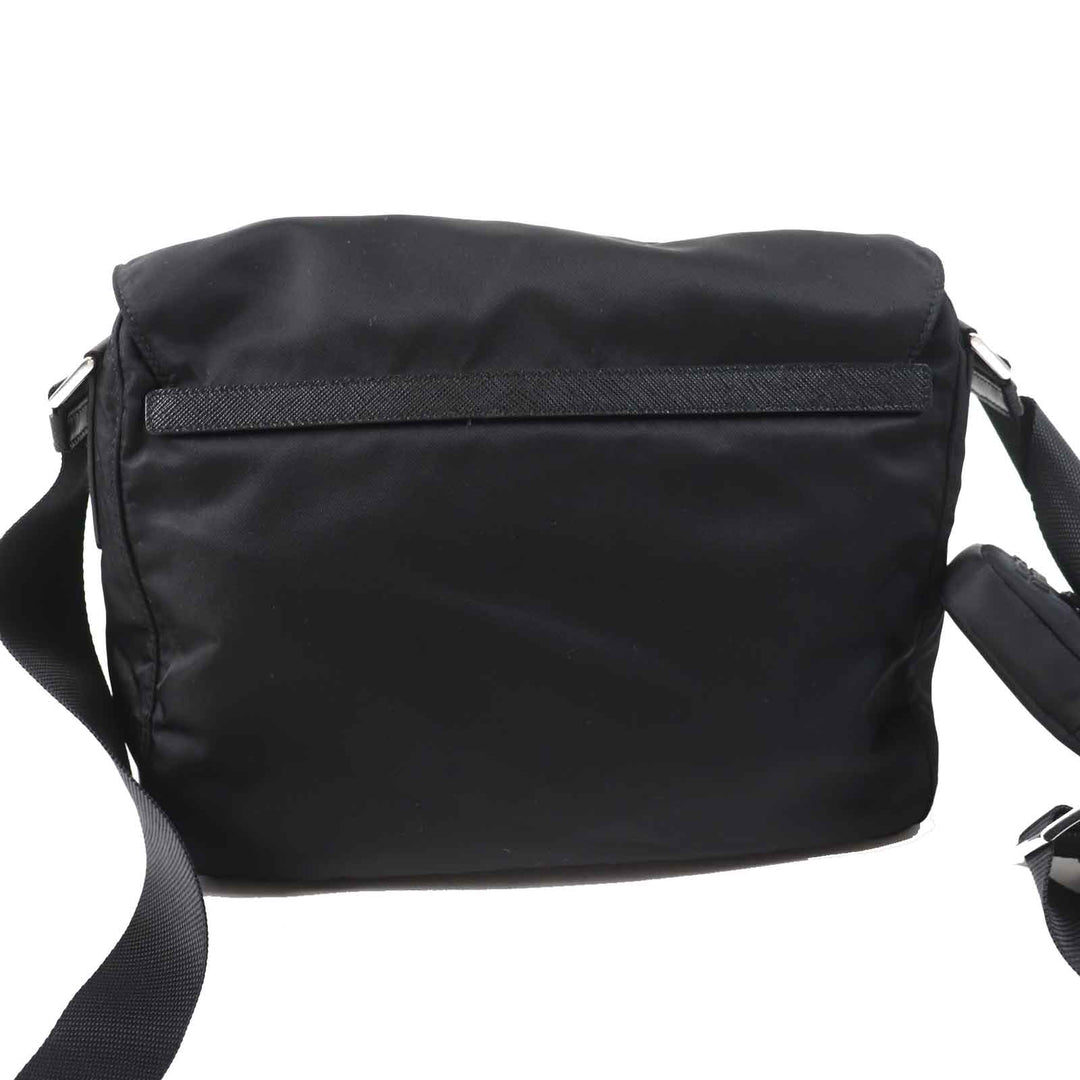 PRADA Shoulder Bag 1BD953 Main: Nylon black RE-NYLON Women Used Authentic
