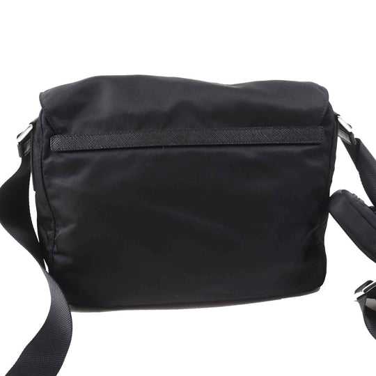 PRADA Shoulder Bag 1BD953 Main: Nylon black RE-NYLON Women Used Authentic