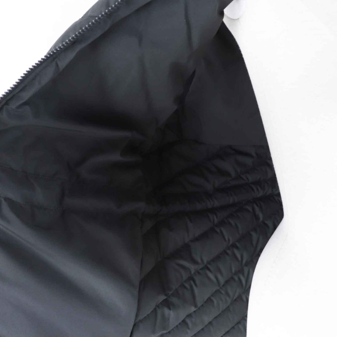 HERMES Down vest 4H0169DR polyester black 38