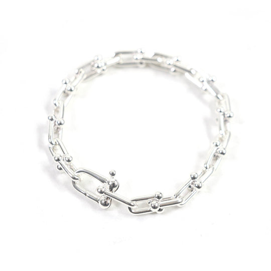 TIFFANY&Co. bracelet Main�FSV925 Silver Women Used Authentic