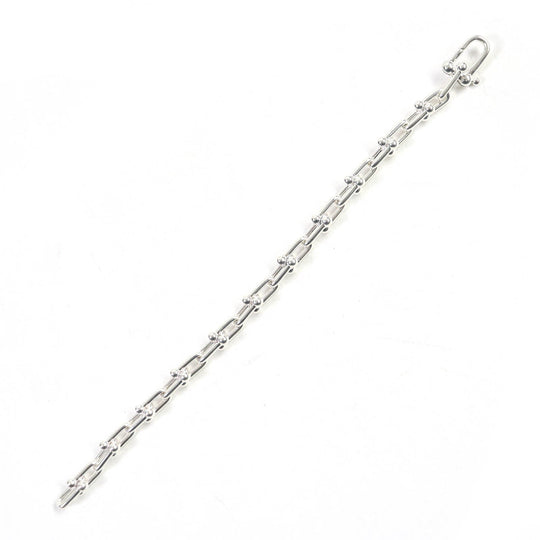 TIFFANY&Co. bracelet Main�FSV925 Silver Women Used Authentic