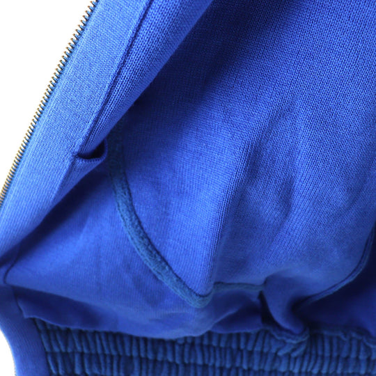 LOUIS VUITTON Jacket Outer material: 41% cotton, Outer material: 40% wool, Outer material: 13% silk, Outer material: 5% nylon, Outer material: 1% polyurethane Blue red Women Equivalent to S size Used Authentic