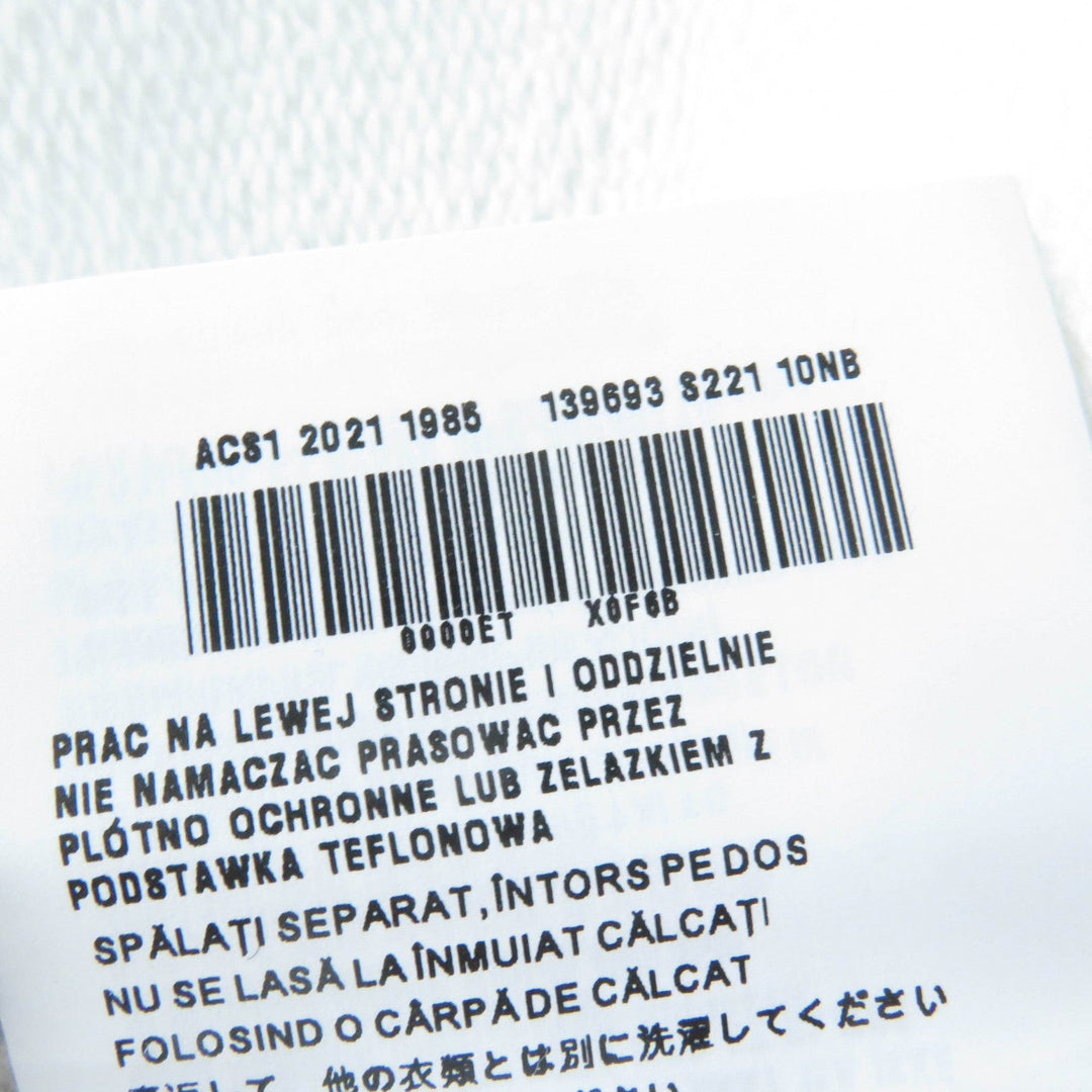 PRADA Hoodie 139693 Main: 100% cotton, some parts: 98% cotton, some parts: 2% elastane white Women XS Used Authentic