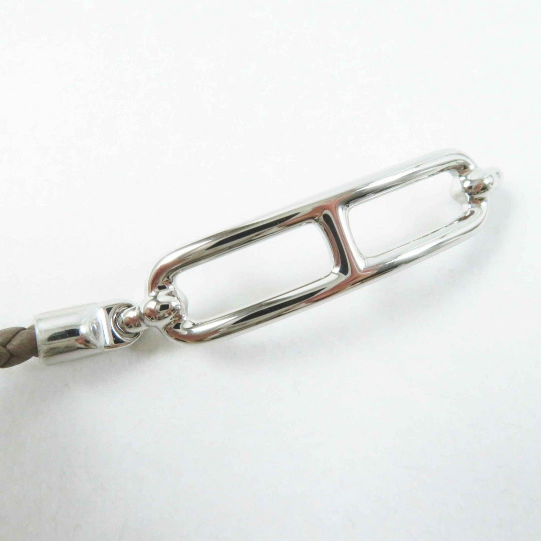 HERMES bracelet Main: Leather, Part: Gold Plated Etope relidubretour Women Used Authentic