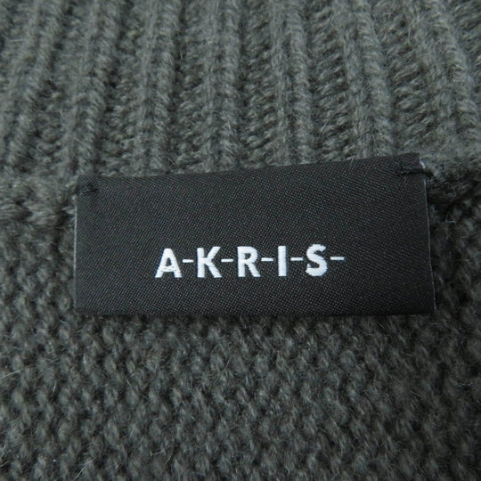 AKRIS poncho cashmere Charcoal gray Women Size unknown Used Authentic