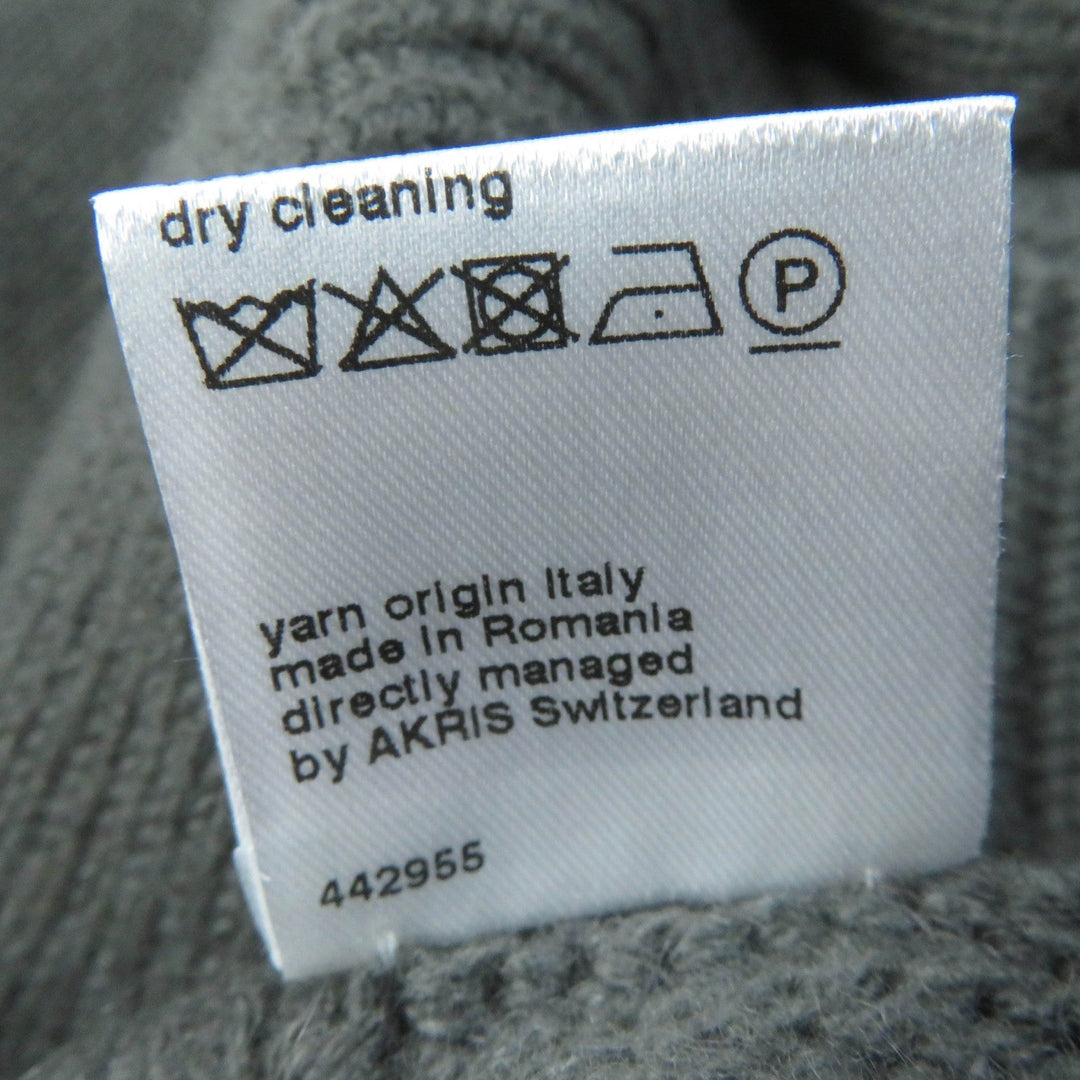 AKRIS poncho cashmere Charcoal gray Women Size unknown Used Authentic
