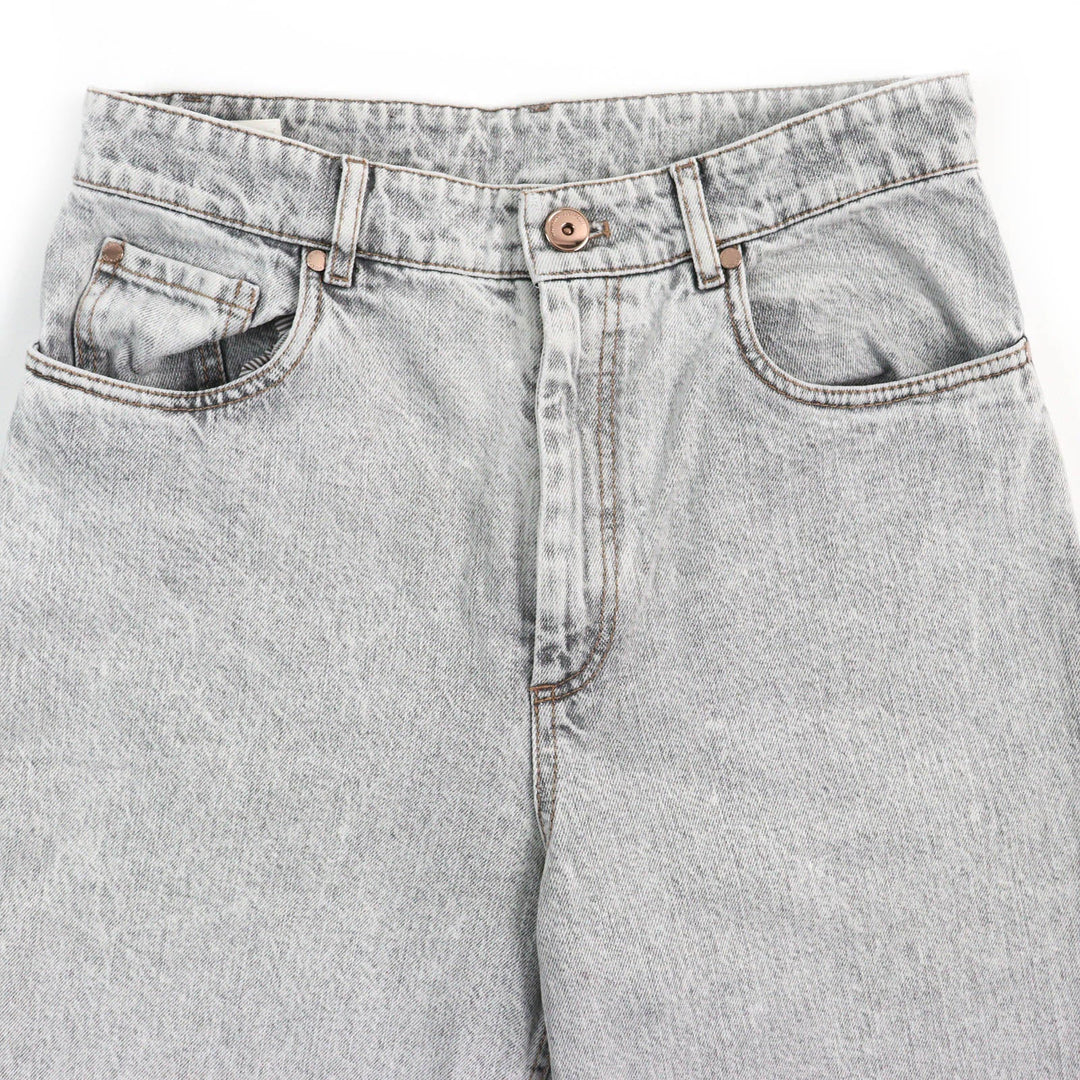 Brunello Cucinelli Denim pants cotton gray Women 40 Used Authentic