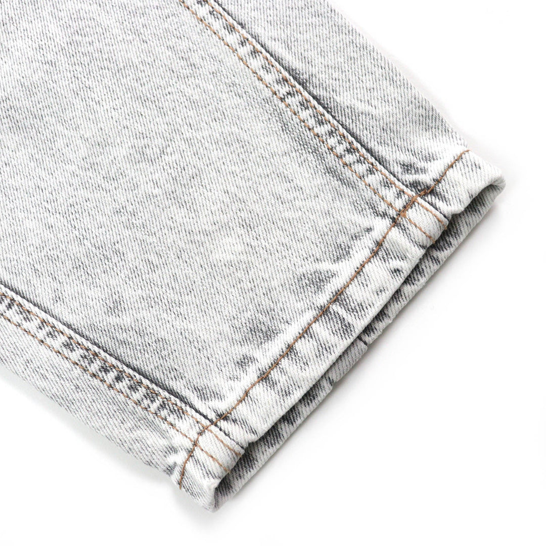 Brunello Cucinelli Denim pants cotton gray Women 40 Used Authentic