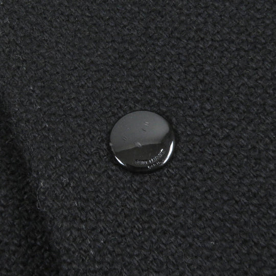 SAINT LAURENT PARIS Bomber jacket 354718 Main: 90% wool, Main: 10% nylon, Part: 93% wool, Part: 6% nylon, Part: 1% polyurethane black mens 52 Used Authentic