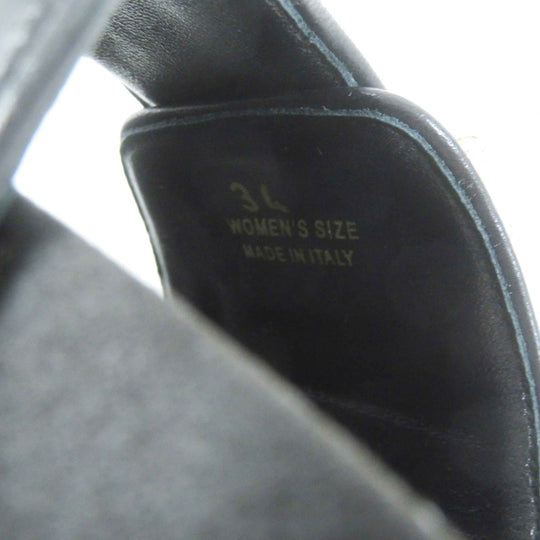 ROGERVIVIER Sandals RVW4582865091 TB999 Main: Leather NERO SLIDY VIV MINI RV BROCHE MULE25 Women 34 Used Authentic