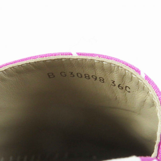 CHANEL Slip-on G30898 Main: Canvas, Part: Jute, Part: Rubber purple Women 36 Used Authentic