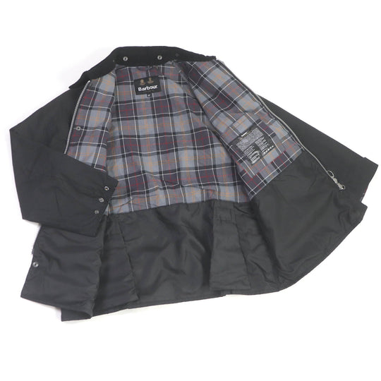 Barbour Coverall 232MWX1679 cotton black BEDALE mens 40 Used Authentic