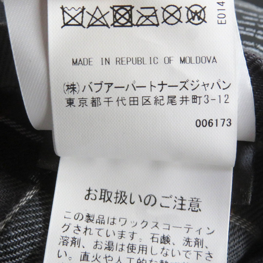 Barbour Coverall 232MWX1679 cotton black BEDALE mens 40 Used Authentic