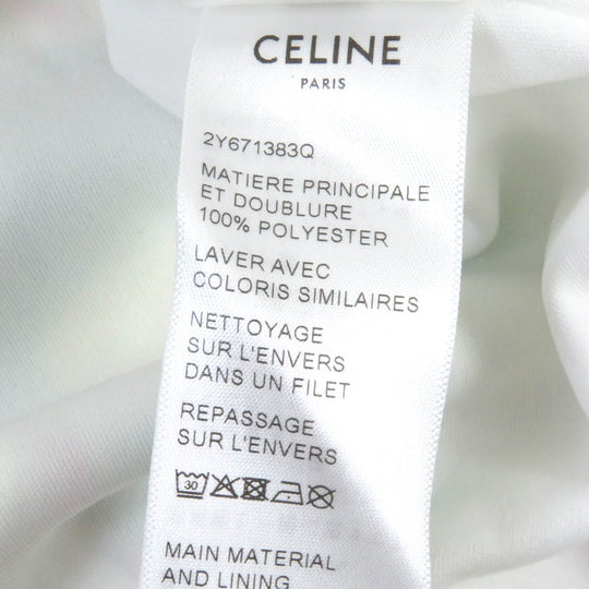 CELINE Jersey 2Y671383Q Main: 100% polyester multicolor mens S Used Authentic