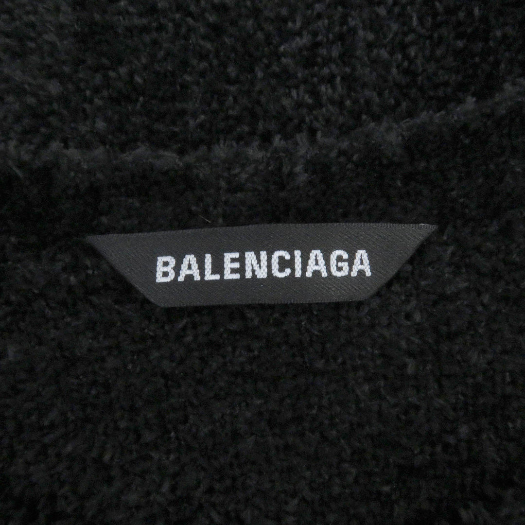 BALENCIAGA sweat 651106 Main: 48% polyester, Main: 41% wool, Main: 11% nylon, Part: 100% polyester black mens S Used Authentic