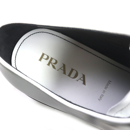 PRADA Leather shoes 2EG419 Main: Leather white mens 10 Used Authentic