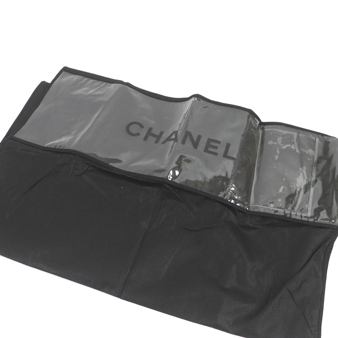 CHANEL Chester coat P36795 wool black 46
