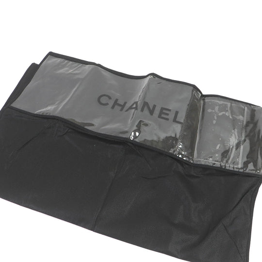 CHANEL Chester coat P36795 wool black 46
