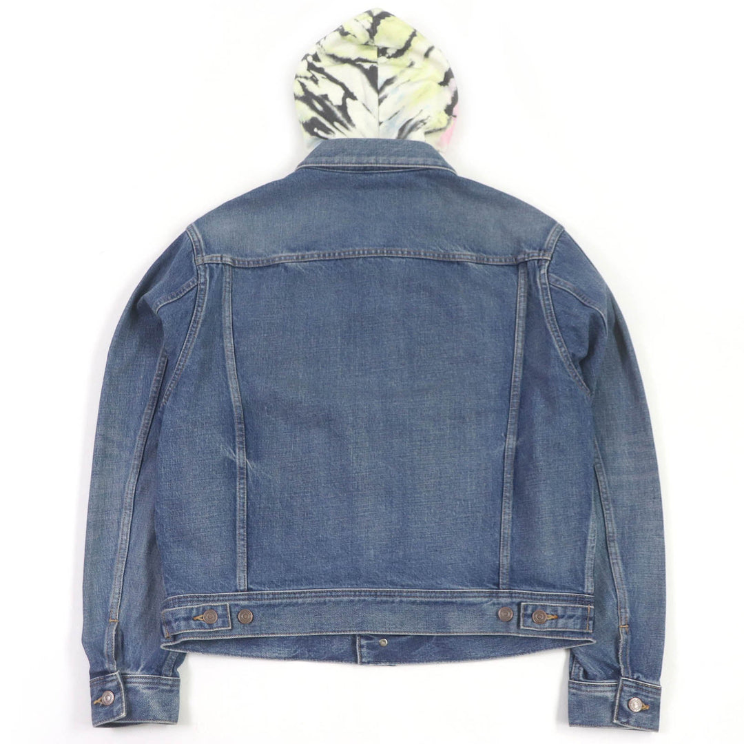 CELINE Denim Jacket 2Q660930F Main: 100% cotton Indigo blue mens M Used Authentic