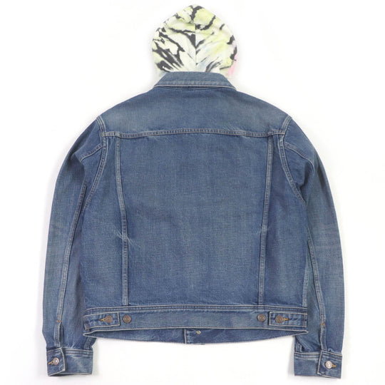 CELINE Denim Jacket 2Q660930F Main: 100% cotton Indigo blue mens M Used Authentic