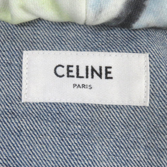 CELINE Denim Jacket 2Q660930F Main: 100% cotton Indigo blue mens M Used Authentic