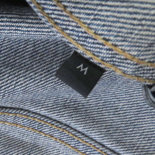 CELINE Denim Jacket 2Q660930F Main: 100% cotton Indigo blue mens M Used Authentic