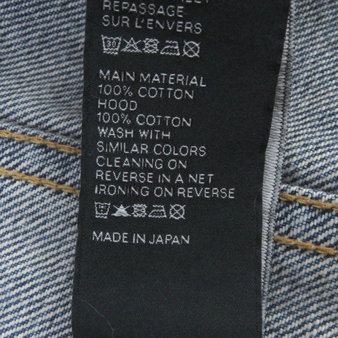 CELINE Denim Jacket 2Q660930F Main: 100% cotton Indigo blue mens M Used Authentic