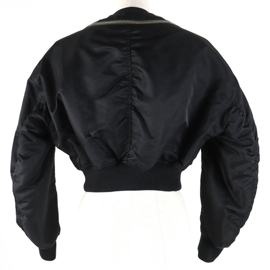 Alexander Wang Bomber jacket 1W483018J3 nylon black Women S Used Authentic