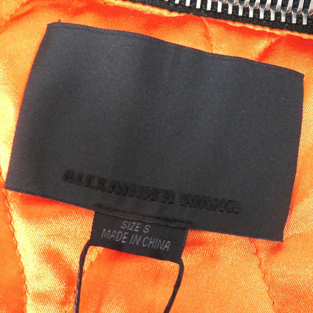 Alexander Wang Bomber jacket 1W483018J3 nylon black Women S Used Authentic