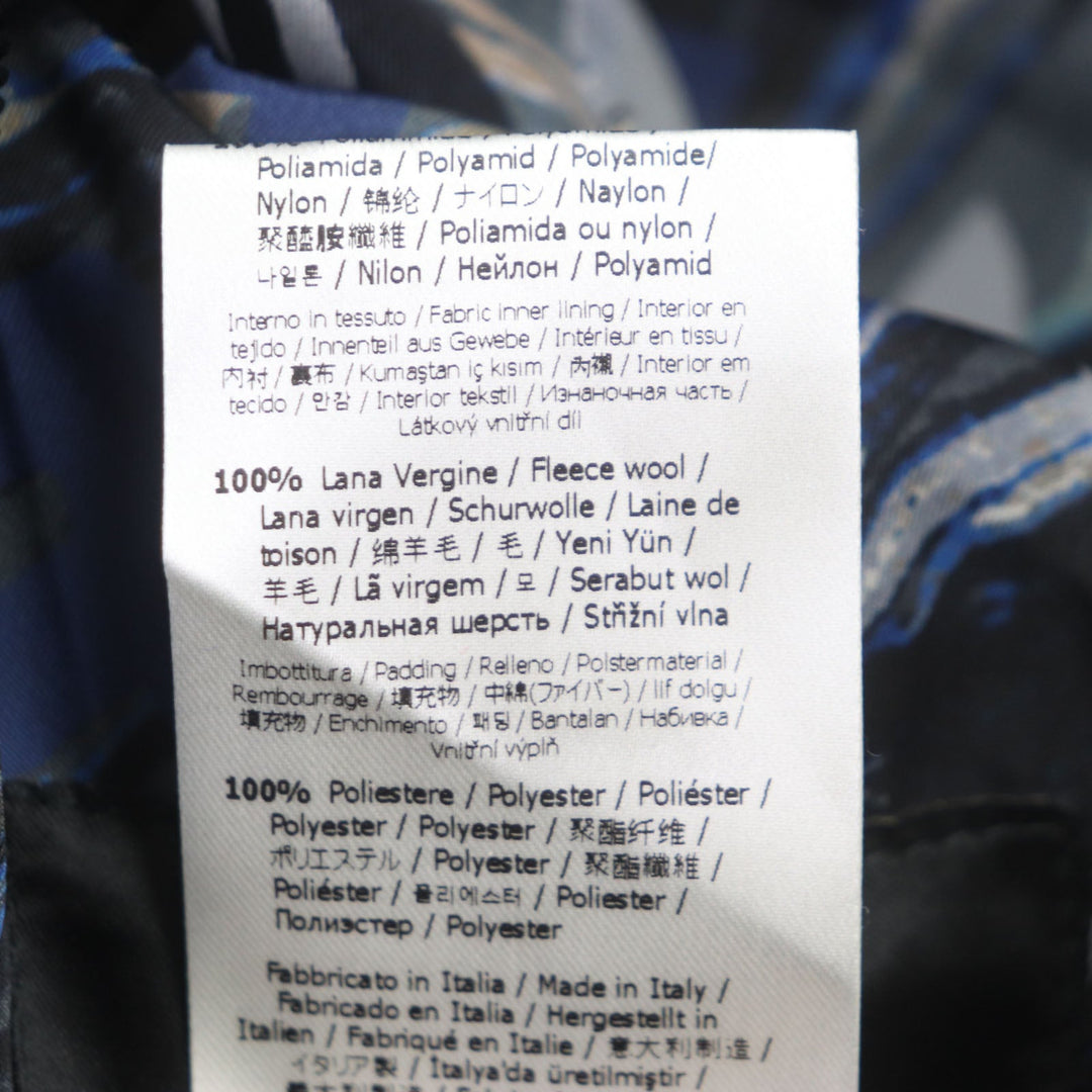 FENDI Jacket FW1088 Outer: 100% nylon, Lining: 100% wool, Filling: 100% polyester Navy type mens 46 Used Authentic