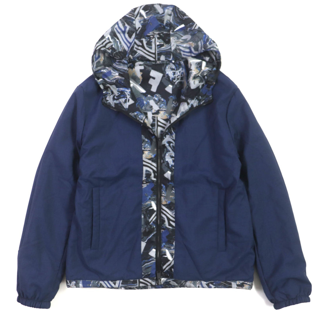 FENDI Jacket FW1088 Outer: 100% nylon, Lining: 100% wool, Filling: 100% polyester Navy type mens 46 Used Authentic