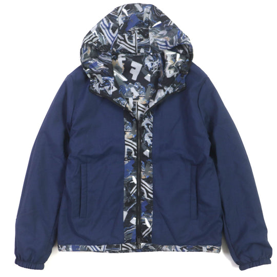FENDI Jacket FW1088 Outer: 100% nylon, Lining: 100% wool, Filling: 100% polyester Navy type mens 46 Used Authentic
