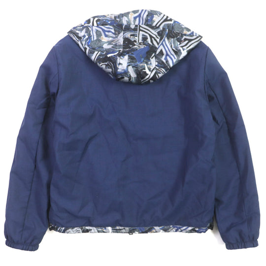 FENDI Jacket FW1088 Outer: 100% nylon, Lining: 100% wool, Filling: 100% polyester Navy type mens 46 Used Authentic