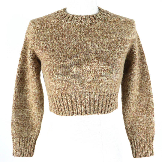 LOEWE sweater S359Y14KBB Main: 100% wool Brown type Women S Used Authentic
