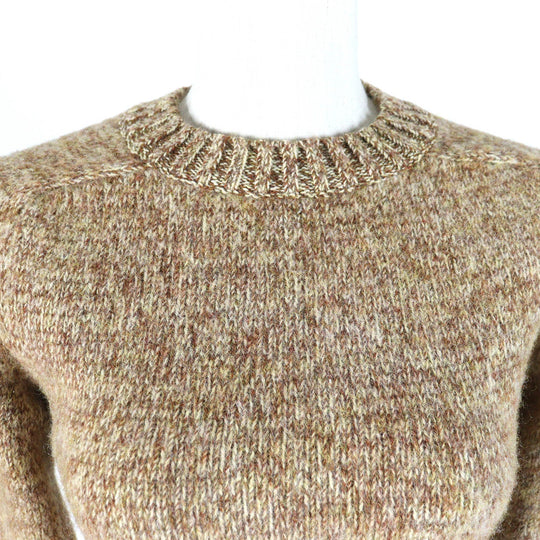 LOEWE sweater S359Y14KBB Main: 100% wool Brown type Women S Used Authentic