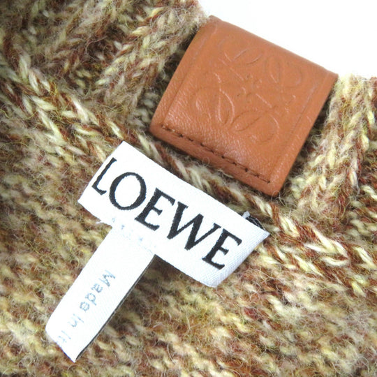 LOEWE sweater S359Y14KBB Main: 100% wool Brown type Women S Used Authentic