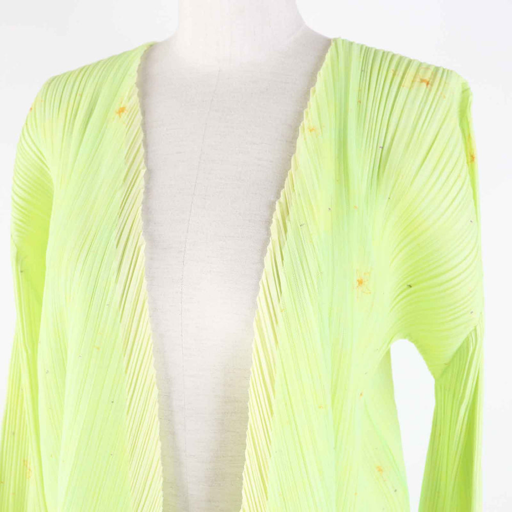 PLEATS PLEASE setup PP51-JO544 PP51-JG545 Main: 100% polyester Light green Women (Top) 2,(Bottom) 3 Used Authentic