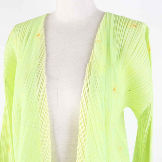 PLEATS PLEASE setup PP51-JO544 PP51-JG545 Main: 100% polyester Light green Women (Top) 2,(Bottom) 3 Used Authentic