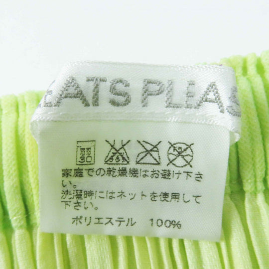 PLEATS PLEASE setup PP51-JO544 PP51-JG545 Main: 100% polyester Light green Women (Top) 2,(Bottom) 3 Used Authentic