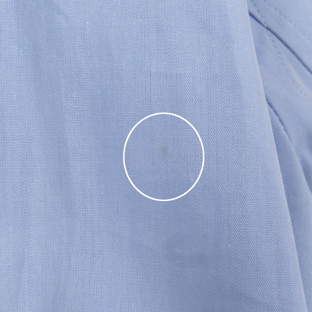 GUCCI Long sleeve shirt 699553 Main: 100% cotton, Part: 100% polyester Light blue mens 40 Used Authentic