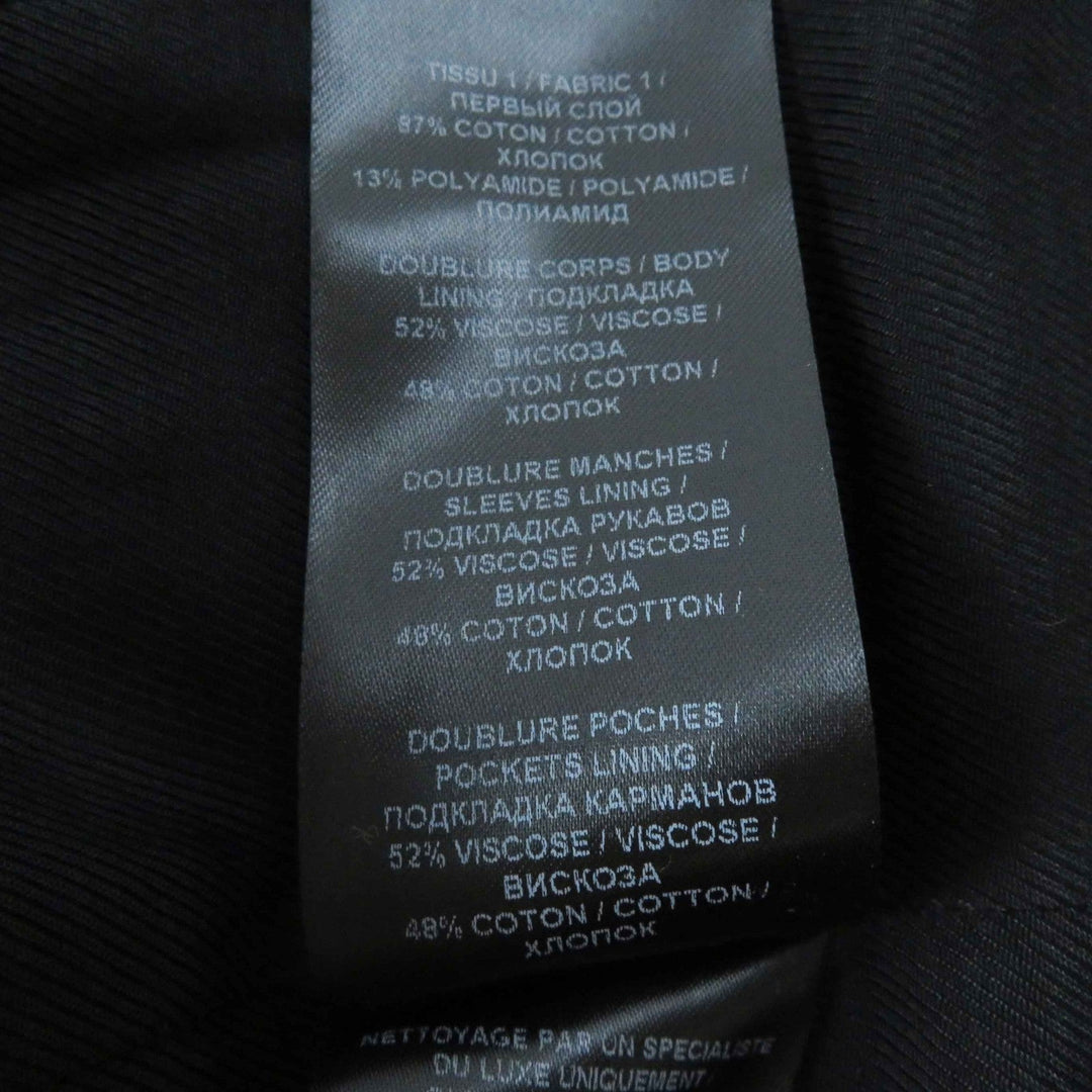 BALMAIN Jacket WF1SG000C299 cotton Bi-color Women 36 Used Authentic