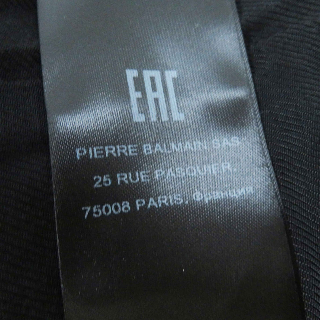 BALMAIN Jacket WF1SG000C299 cotton Bi-color Women 36 Used Authentic
