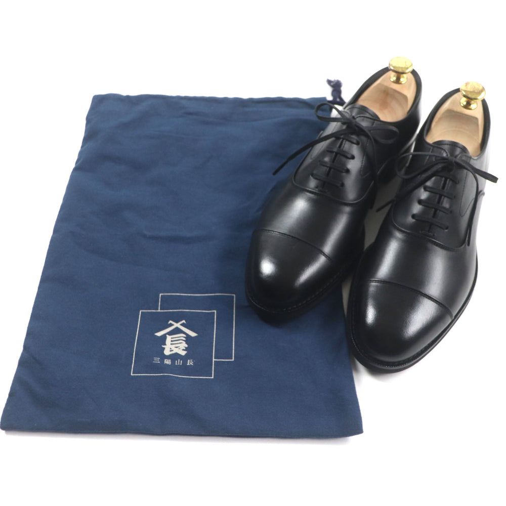 Sanyou Yamachou Leather shoes a7402035 Main: Leather black JUJI mens 7 Used Authentic