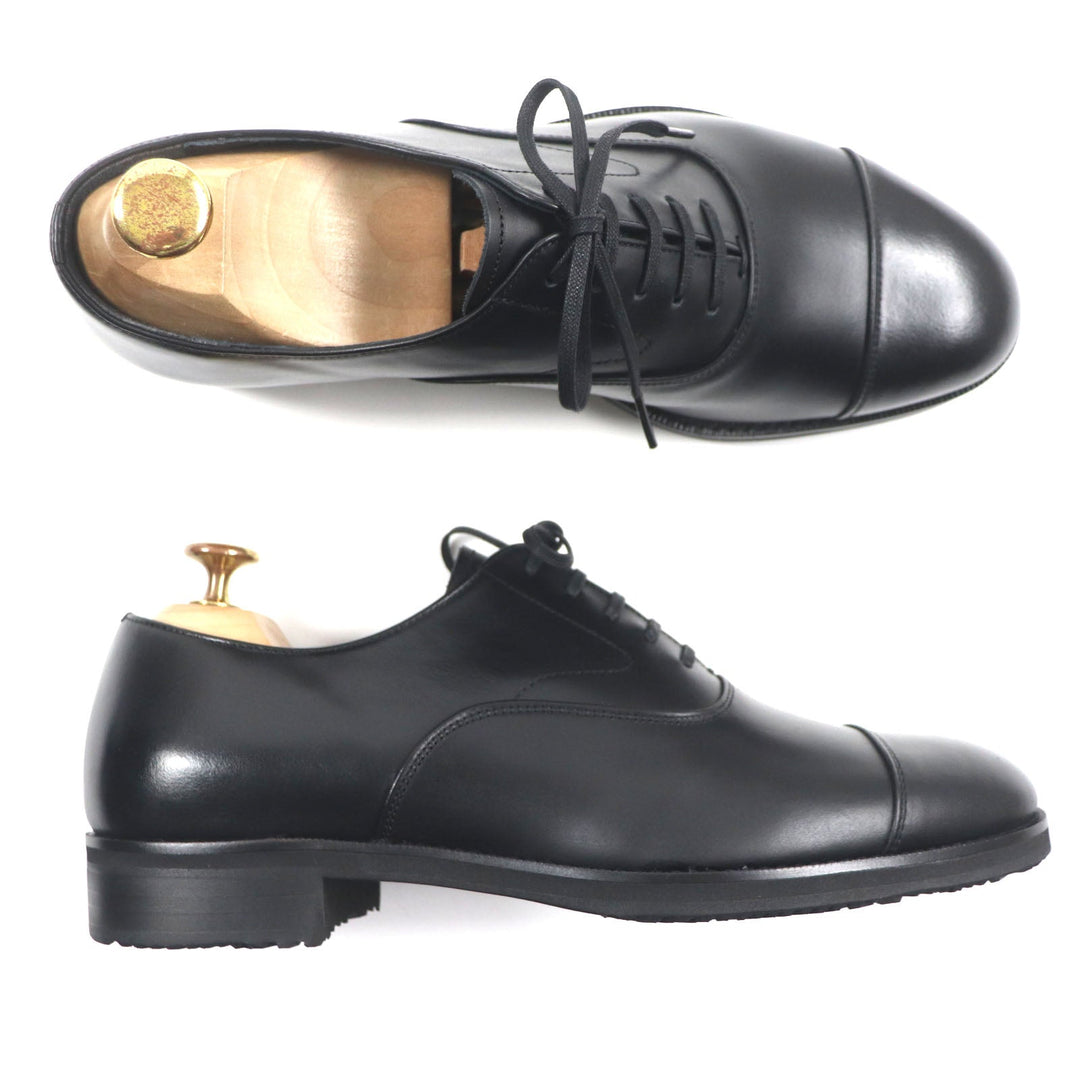 Sanyou Yamachou Leather shoes a7402035 Main: Leather black JUJI mens 7 Used Authentic
